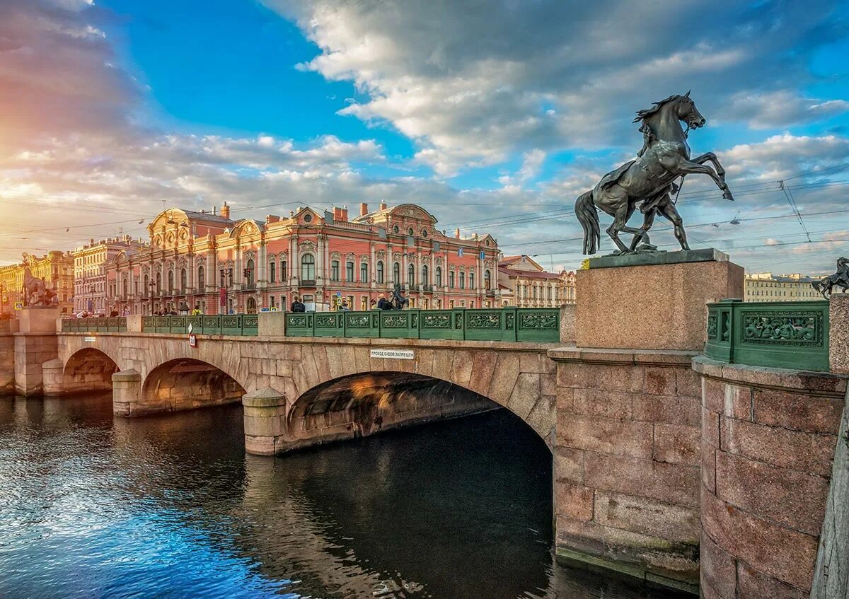 Аничков мост в Санкт-Петербурге. Река Фонтанка Аничков мост. Аничкин мост в Санкт-Петербурге. Петербург Аничков мост.