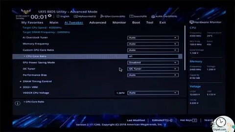 Разогнать материнскую плату asus
