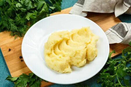 Картофельное пюре без молока калорийность