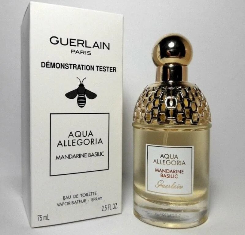 Guerlain Aqua Allegoria Mandarine basilic. Герлен Аква аллегория мандарин базилик. Герлен Аква аллегория мандарин. Духи Aqua Allegoria Mandarine basilic Demonstration Tester. Туалетная вода guerlain mandarine basilic