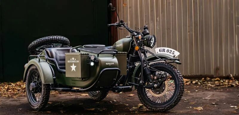 Мотоцикл с коляской groza defender купить в Тюмени, цены в интернет-магазине