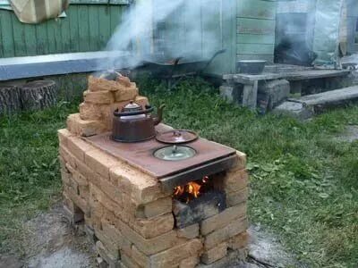 Как сделать печь на даче своими руками