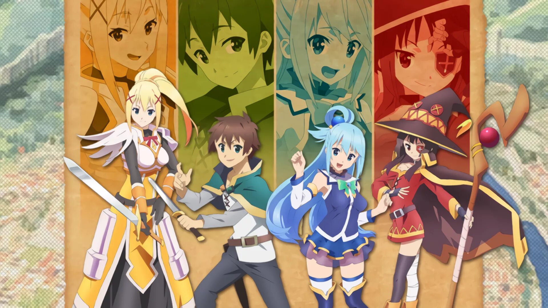 Konosuba gods blessing on this wonderful world. Богиня благослови этот прекрасный мир. Да благословят боги этот прекрасный мир.