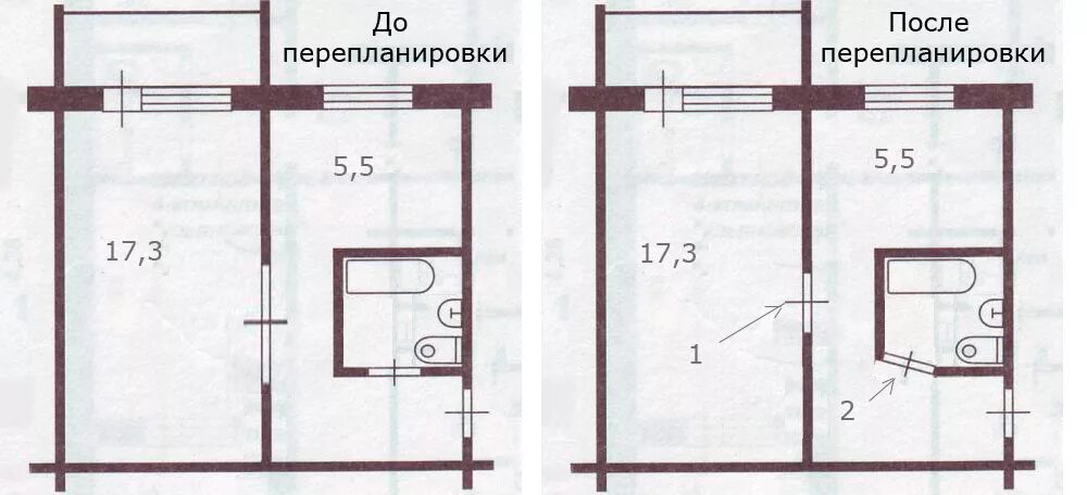 Брежневка 2 комнатная планировка. Раздельные комнаты в хрущевке. Перепланировка в хрущевке. Планировка 2к кв хрущевка. Планировка 2-х комнатной хрущевки 44м2.