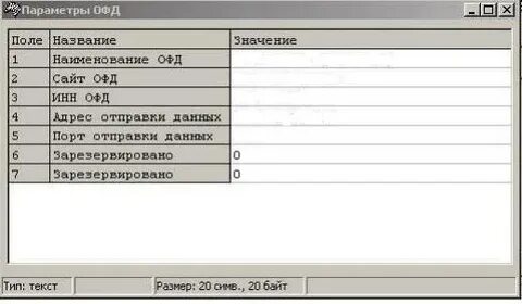 Адрес отправителя офд