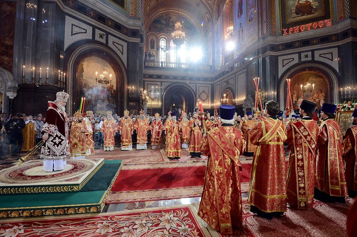 Православная служба вечерня