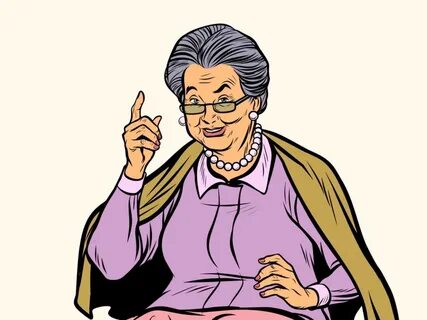 Is this old woman