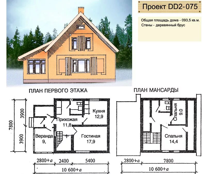 Проект дома. Проекты простых домов. Планировки домов. Готовые проекты домов. Проект дома 100 кв м с мансардой