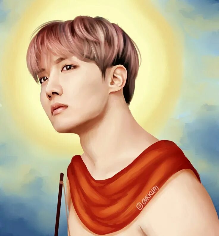 Gods bts. БТС боги. Чонхоупы арт. BTS J-hope Art. БТС боги арт.