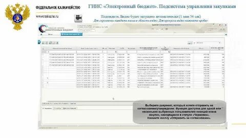 Казначейское сопровождение электронный бюджет