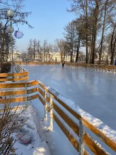 Каток в парке терешковой