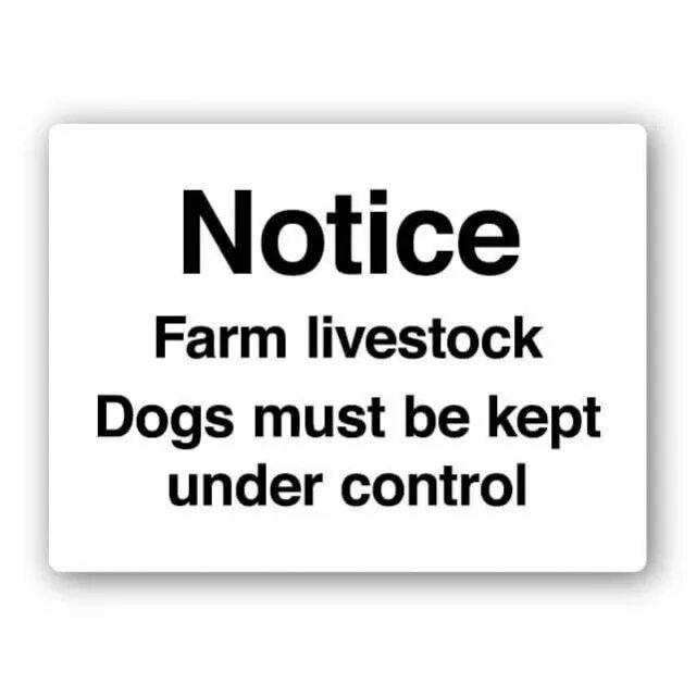 Dogs must keep on a lead. Keep under. Dogs must be kept on a lead.