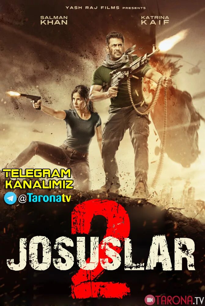жосуслар 2. тигр жив / tiger zinda hai / 2017. салман кхан josuslar 2. жосуслар 3 узбек тилида. 2012.
