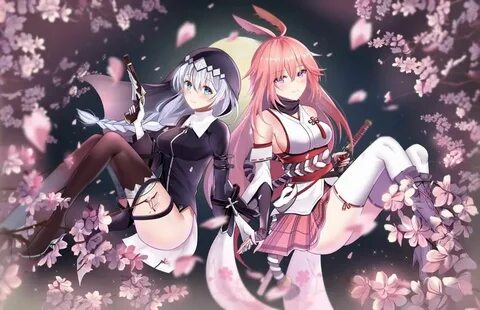 Kallen x Sakura Fotos De Personagens, Fantasia Anime, Desenhos Kawaii, Garo...