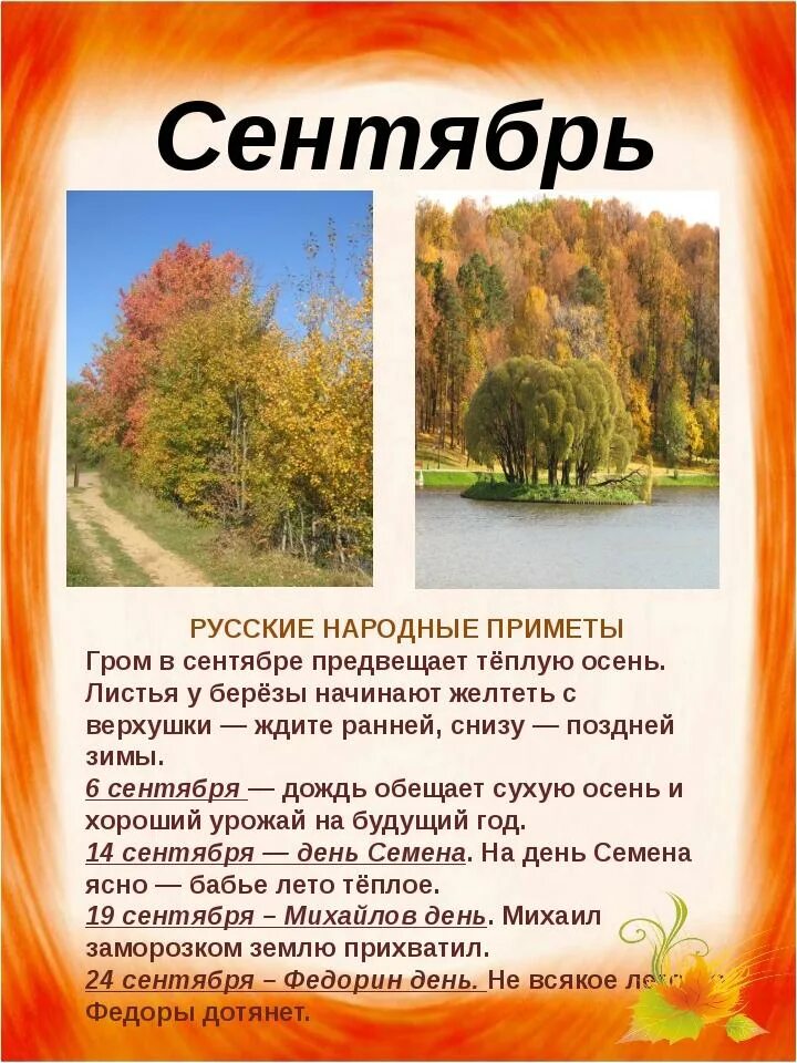 Приметы на 8 ноября. Осенние месяцы. Календарь природы осень. Осенние месяцы для детей. Осенние месяцы для дошкольников.