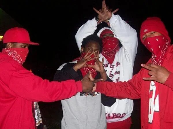 Банды Америки Crips и Bloods. Банд Bloods в Лос-Анджелесе. Глава бладс.