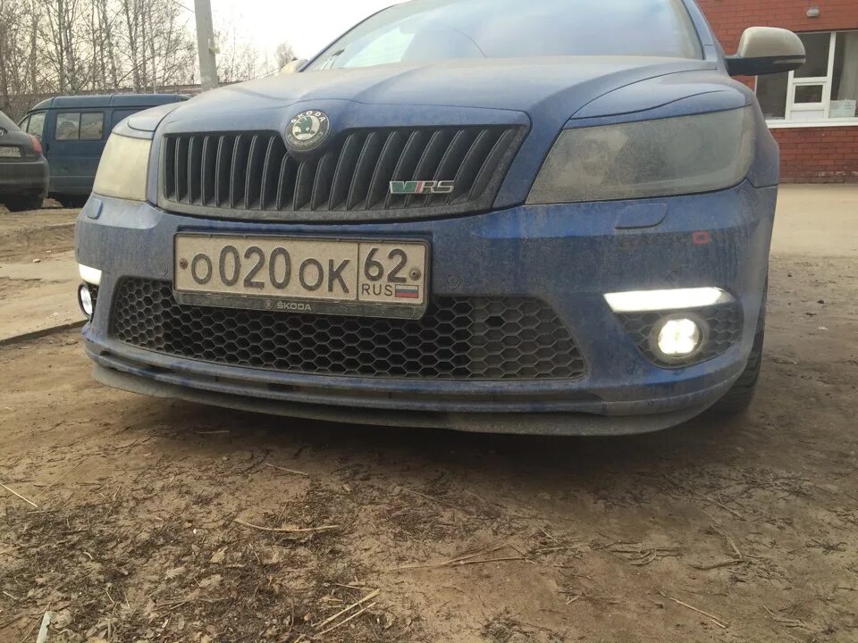 Противотуманные фары шкода фабия. ПТФ Skoda Octavia a5.