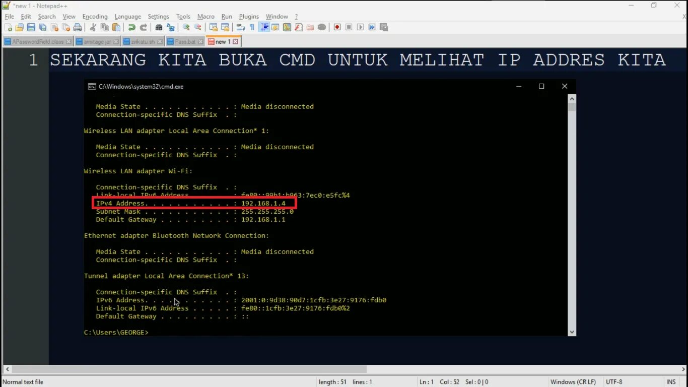 Address fe80. Address fe80