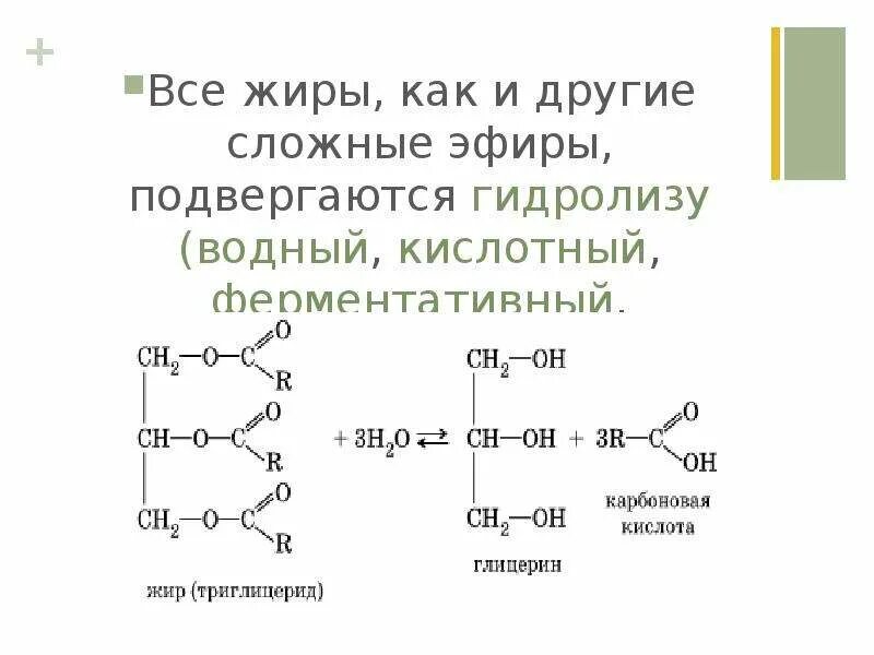 Продуктами гидролиза сложных эфиров состава. Кислотный гидролиз жиров. Кислотный и щелочной гидролиз жиров. Гидролиз сложных эфиров и жиров. Жиры этогидролищ слодныз эфироа.