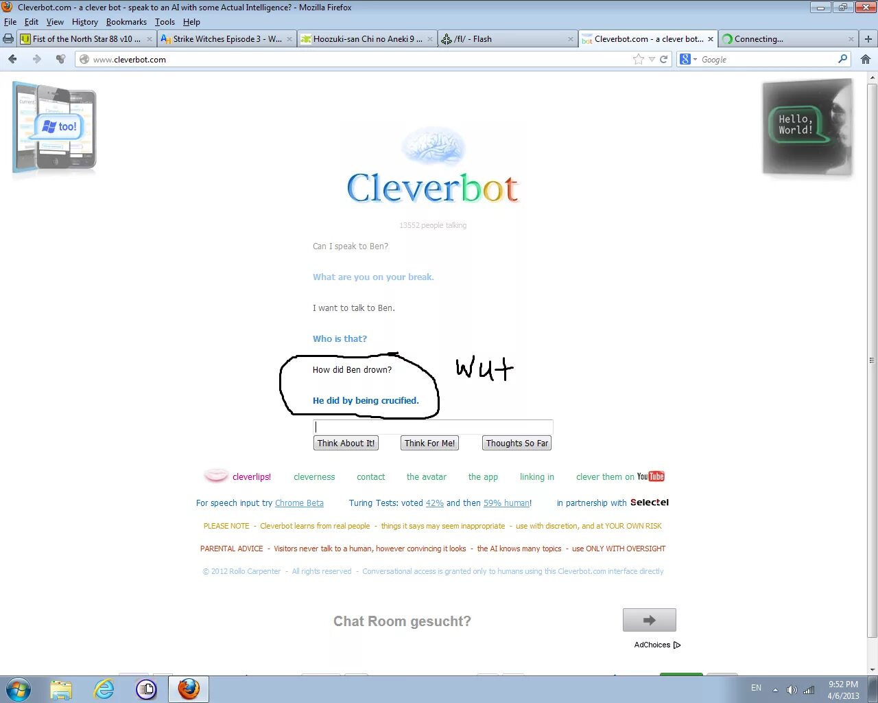 Clever bot. Клевербот creepypasta. cleverbot с беном. клевер бот бен утопленник. cleverbot ben drowned.