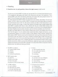 Текст для перевода 3 класс