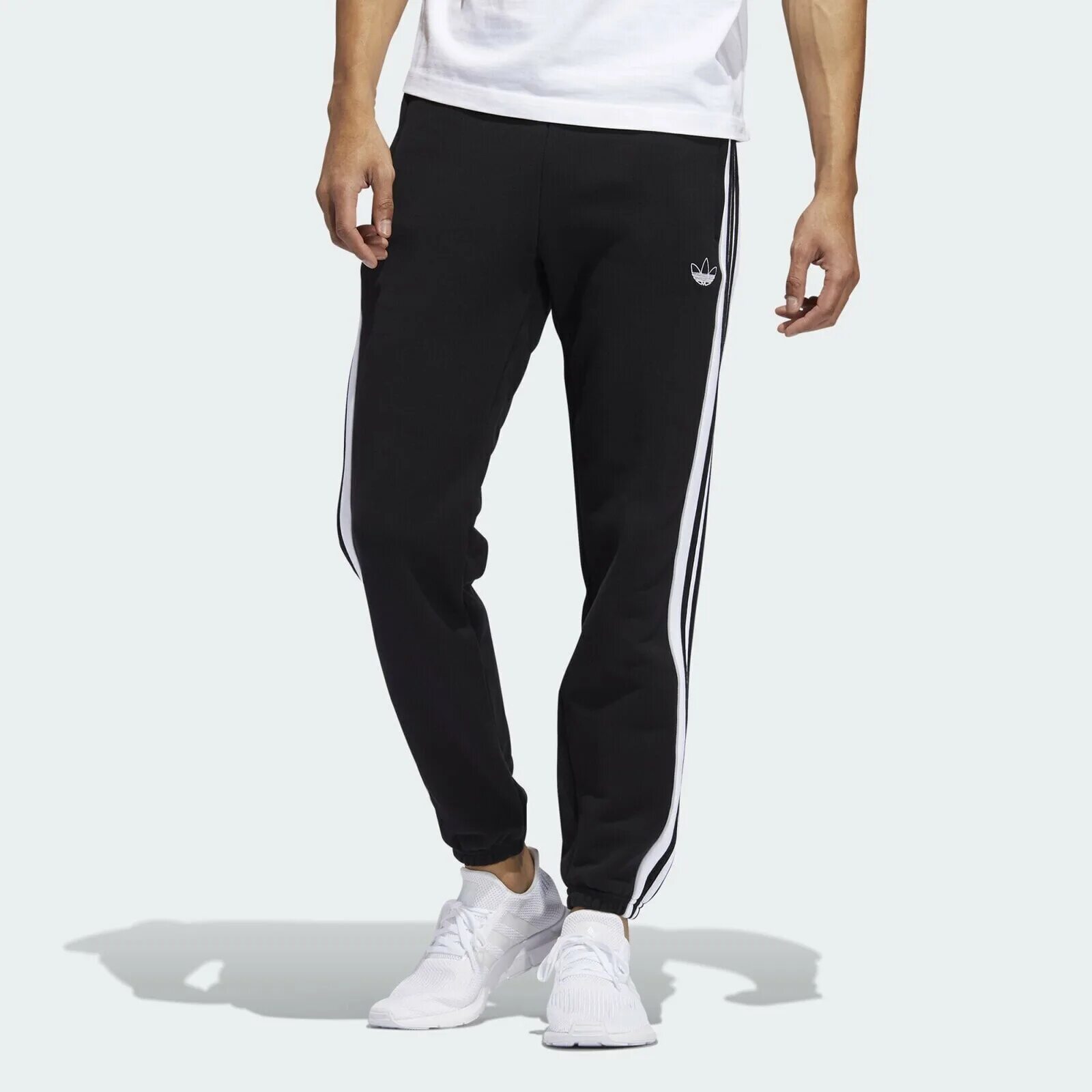 Брюки adidas ed6255. Штаны adidas Originals Stripes 3 Black. Adidas 3 Stripes штаны. Adidas Jogger штаны.