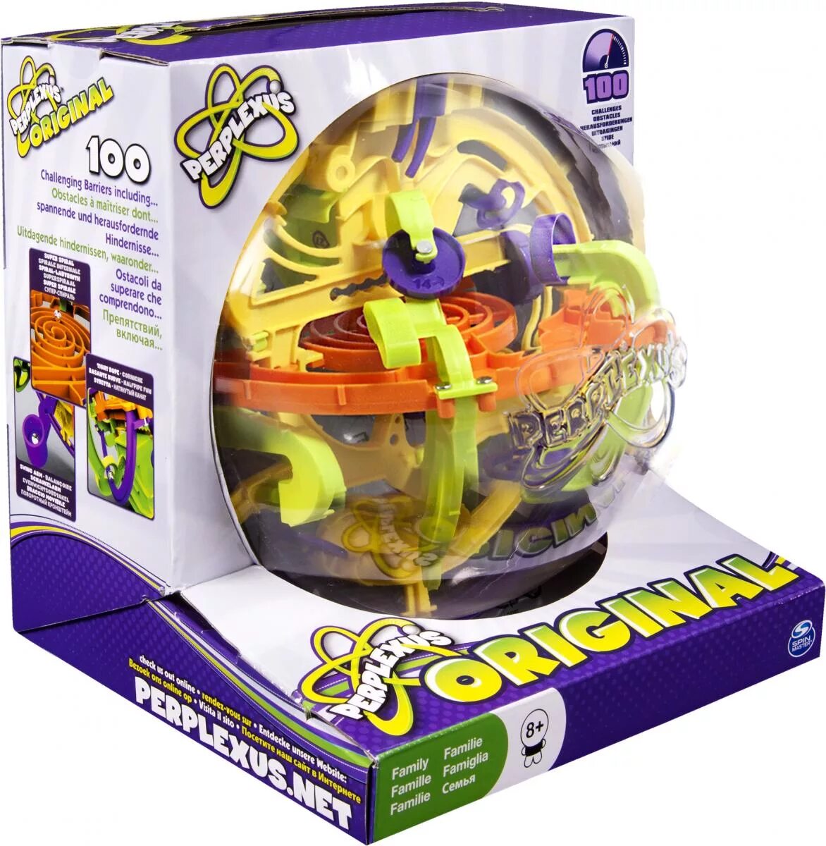 Головоломка оригинал. Головоломка Spin Master Perplexus Original. Шар Лабиринт Перплексус. Головоломка Perplexus (Spin Master) Перплексус Original, 100 барьеров. Шар головоломка Лабиринт Перплексус.