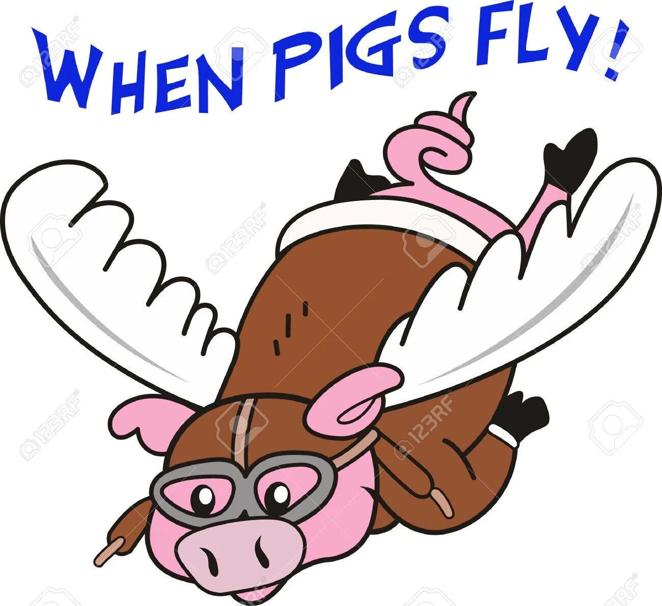 When pigs fly. When pigs can fly. when pigs fly картинка. when pigs can fly иллюстрация.