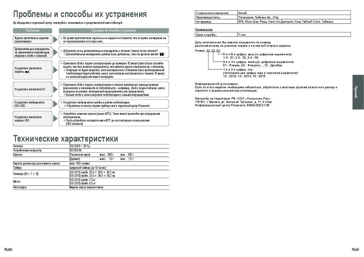 Рецепт хлеб panasonic. Хлебопечка Панасоник 2510 рецепты. Sd2510 Panasonic инструкция. Хлебопечь Panasonic SD 2510 инструкция. Инструкция для хлебопечки Панасоник SD-2511.