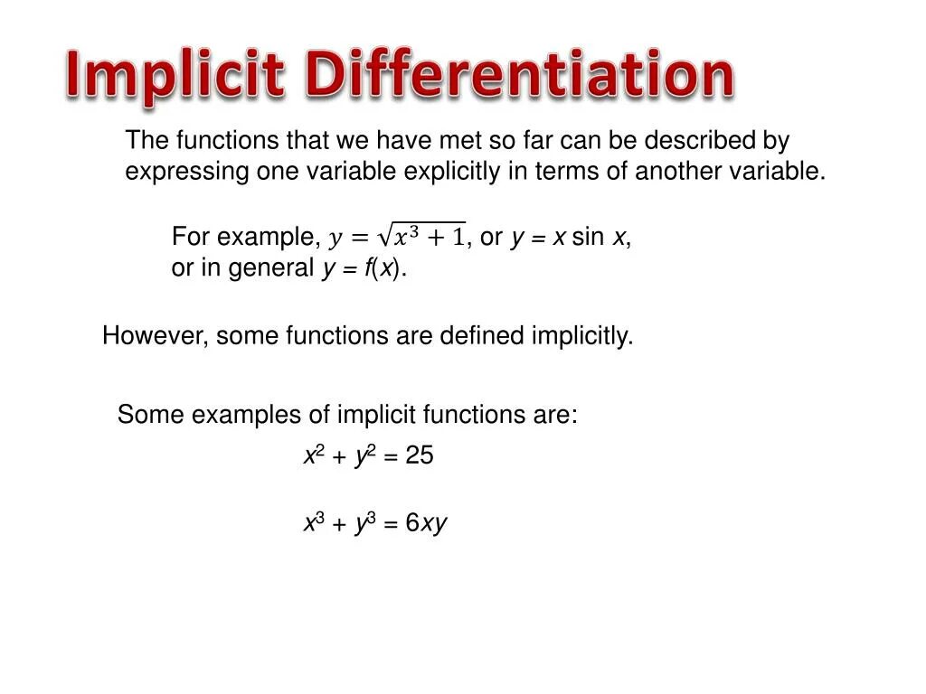 Implicitly typed