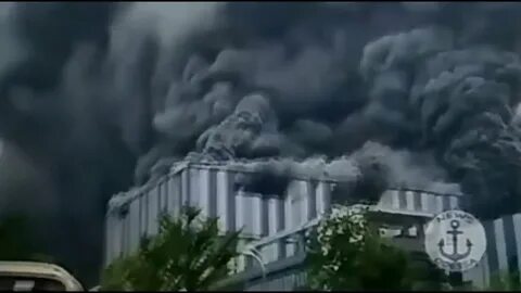 Хуавей горит