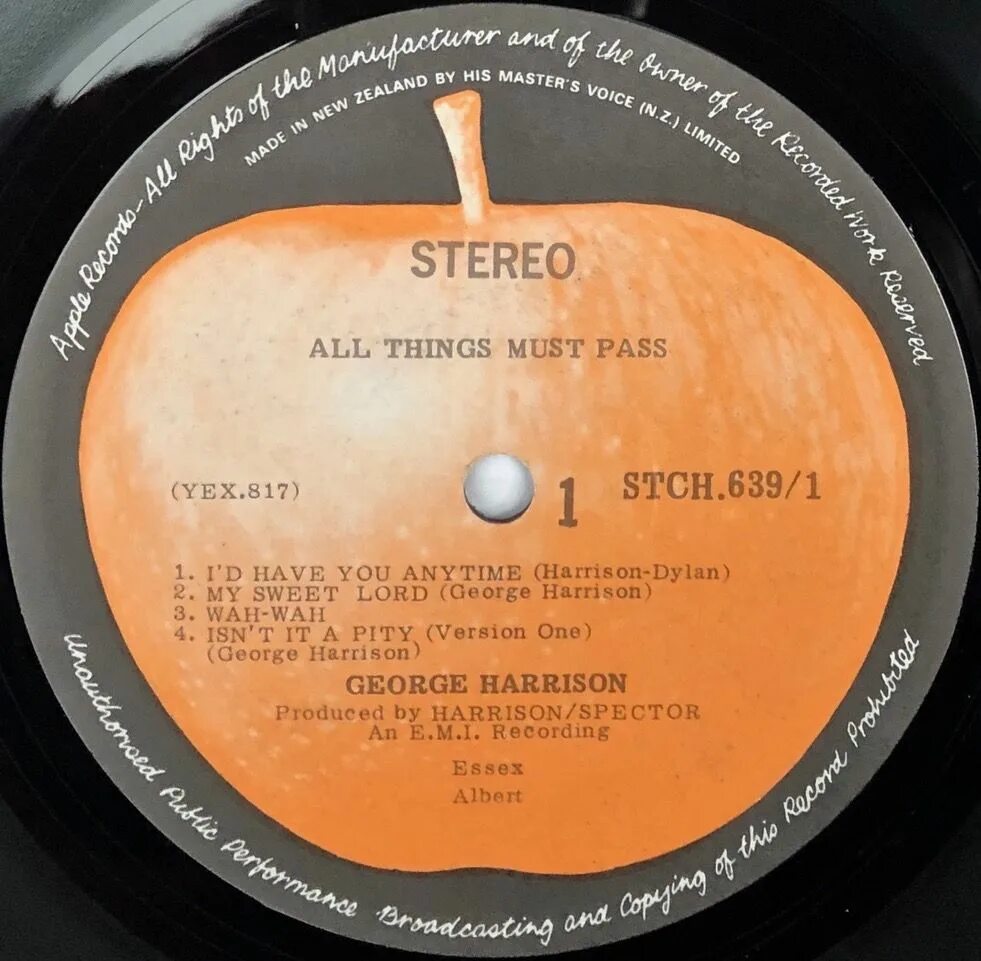 Things must. All things must Pass Джордж Харрисон. George Harrison all things must Pass обложка. George Harrison all things must Pass 1970. Пластинки his Masters Voice.
