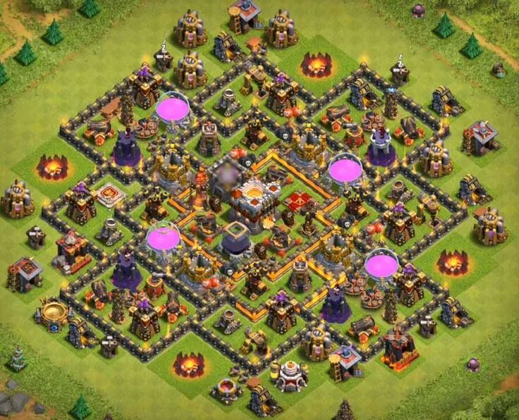 Th 11. 11 ратуша в clash of clans. 10th. th 10 base. th 11 base.
