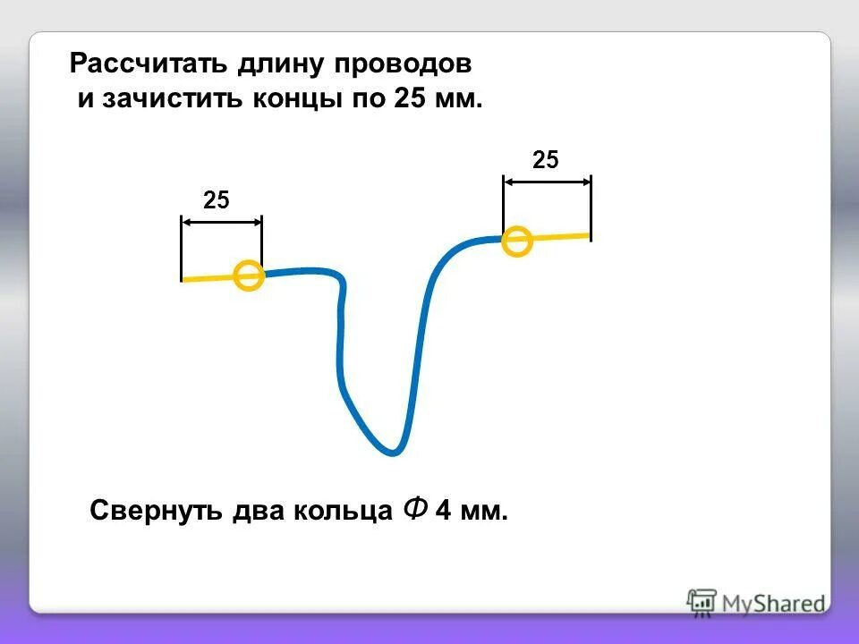 Подсчет длин линий. Подсчет длин линий