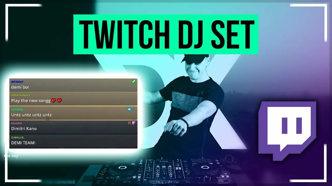 Как получить значок диджей twitch. Твич диджей. twitch dj. стань диджеем на стриме.