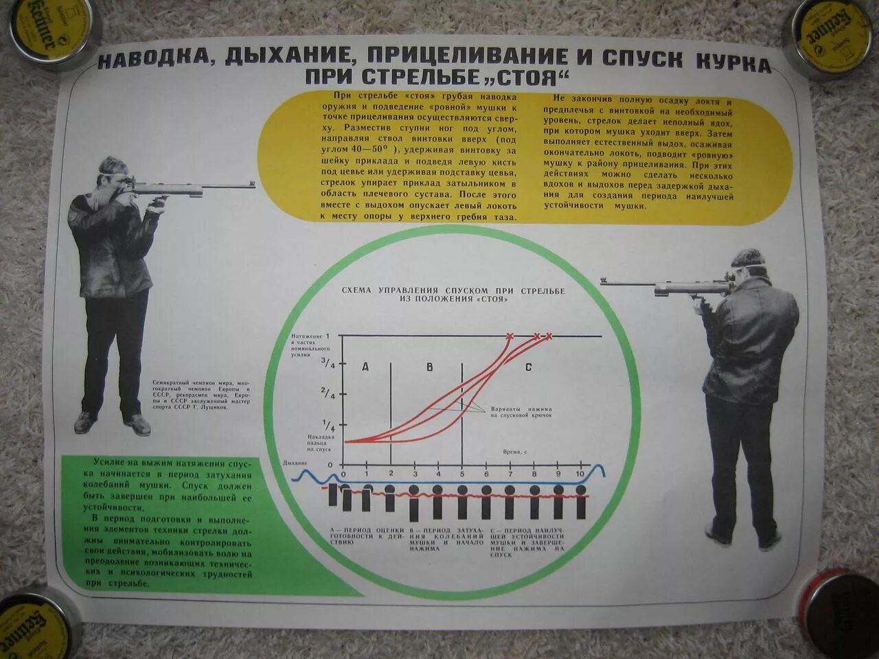 Плакаты по стрельбе из пневматической винтовки. Порядок прицеливания. Порядок прицеливания и стрельба. Техника стрельбы из спортивных винтовок. Прицелы как правильно целиться