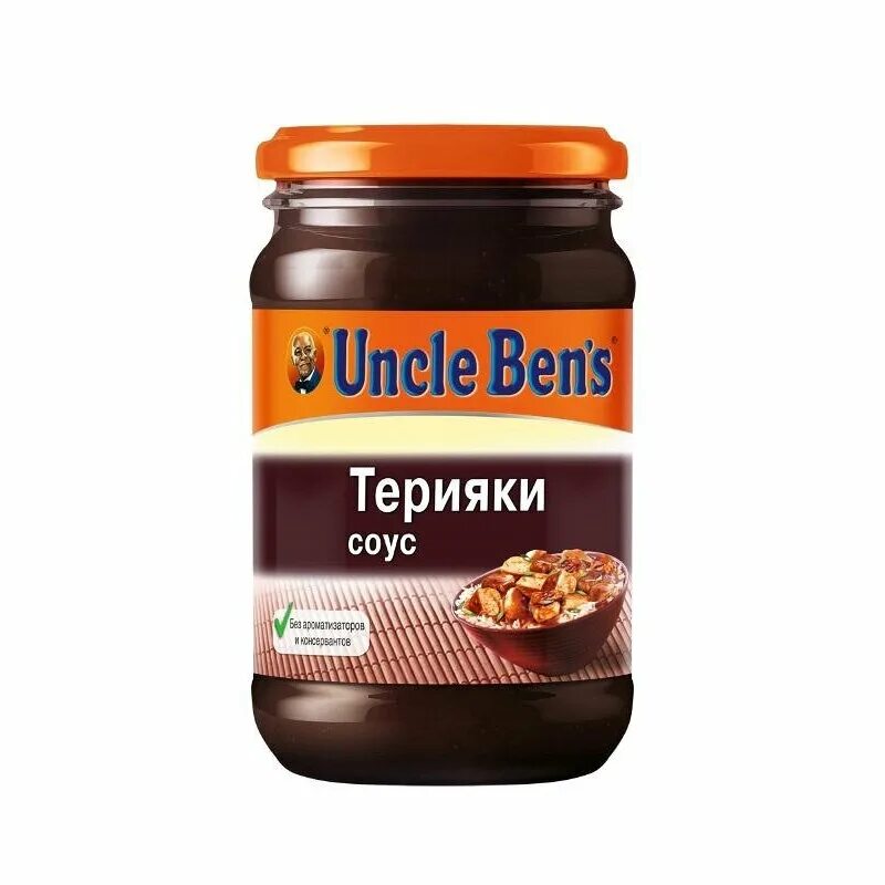 Соус анкл бенс купить. Соус терияки Uncle Bens. Соус Uncle Bens терияки 210 г. Uncle Bens имбирный терияки соус. Соус терияки анкл Бенс в баночке.