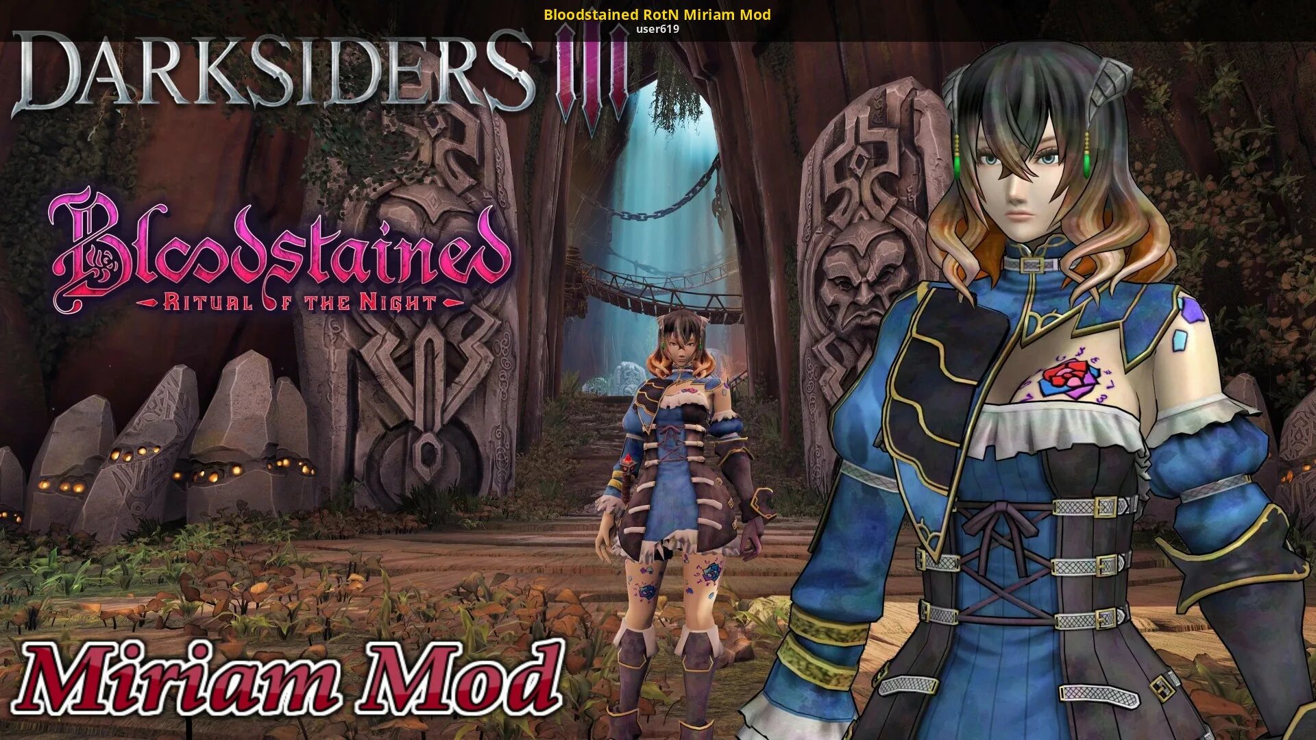 Мириам Bloodstained. Bloodstained ROTN. Darksiders 3 Mods. Darksiders 3 арт. The bloodstained sack