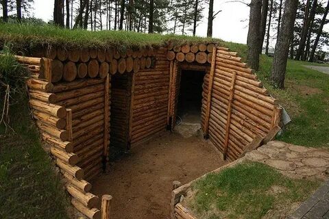 Окоп землянка траншея