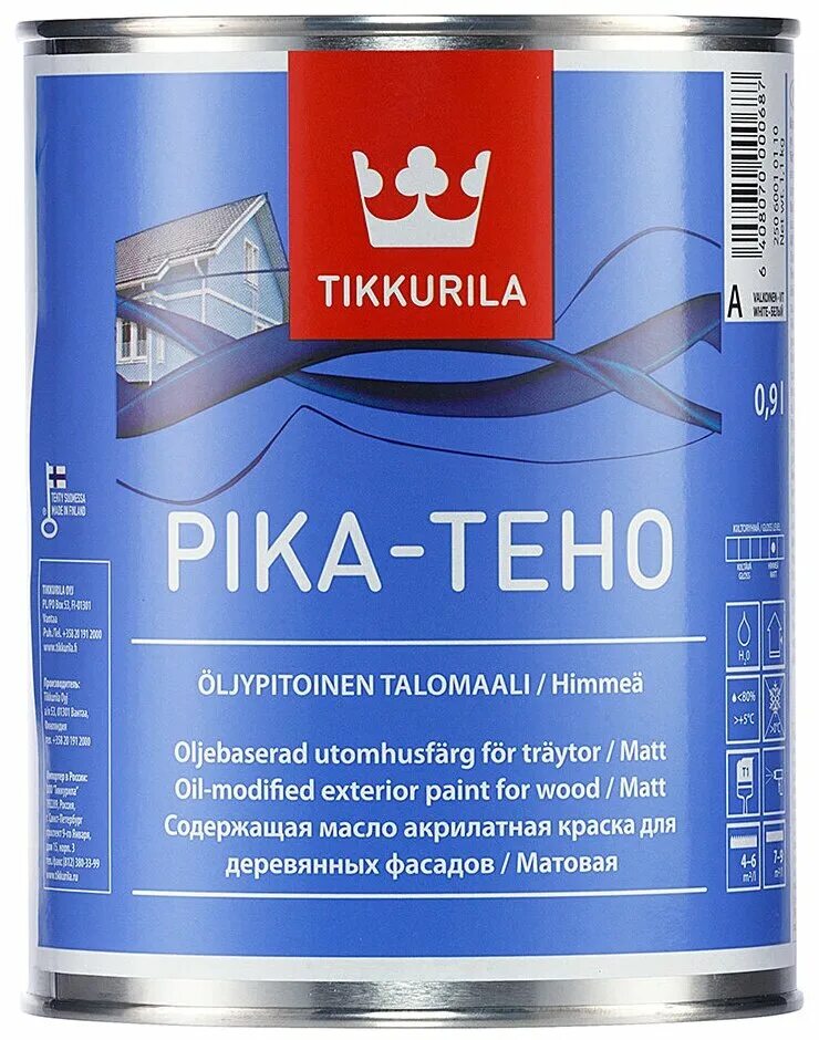 Краска тиккурила pika-teho 9 л. Пика техо краска. Пика техо краска. Масляная краска tikkurila teho. Краска ws-plast m4200.