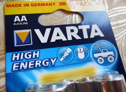 Varta high energy aa