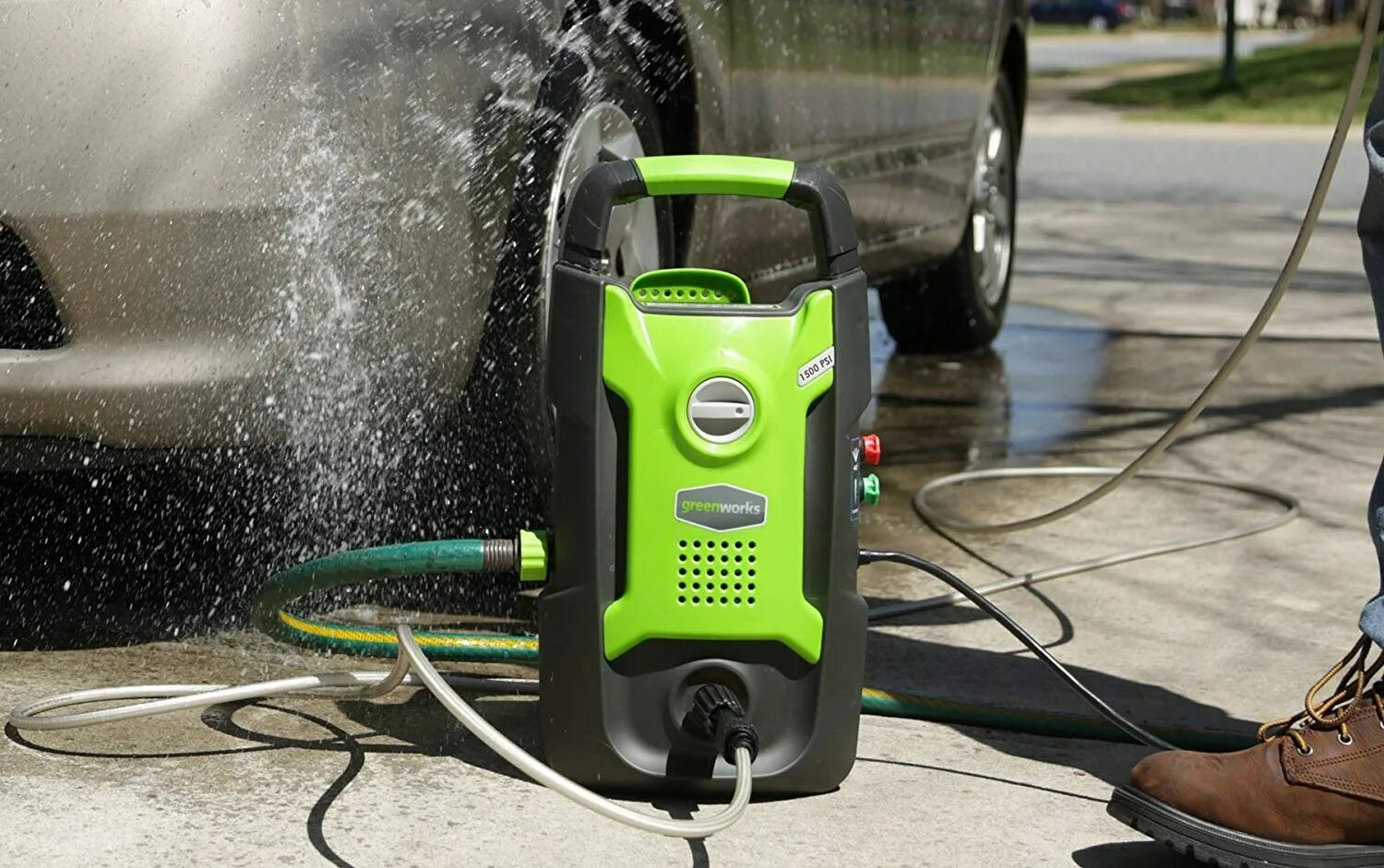 Мойка GREENWORKS g5. Мойка высокого давления Гринворкс g8. GREENWORKS Pressure Washer. GREENWORKS 60.