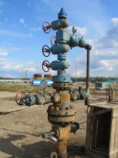 Куст газовых скважин