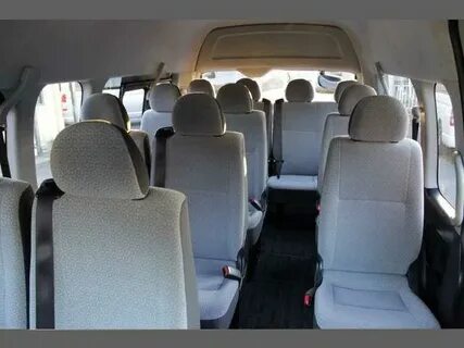 Toyota hiace сколько мест