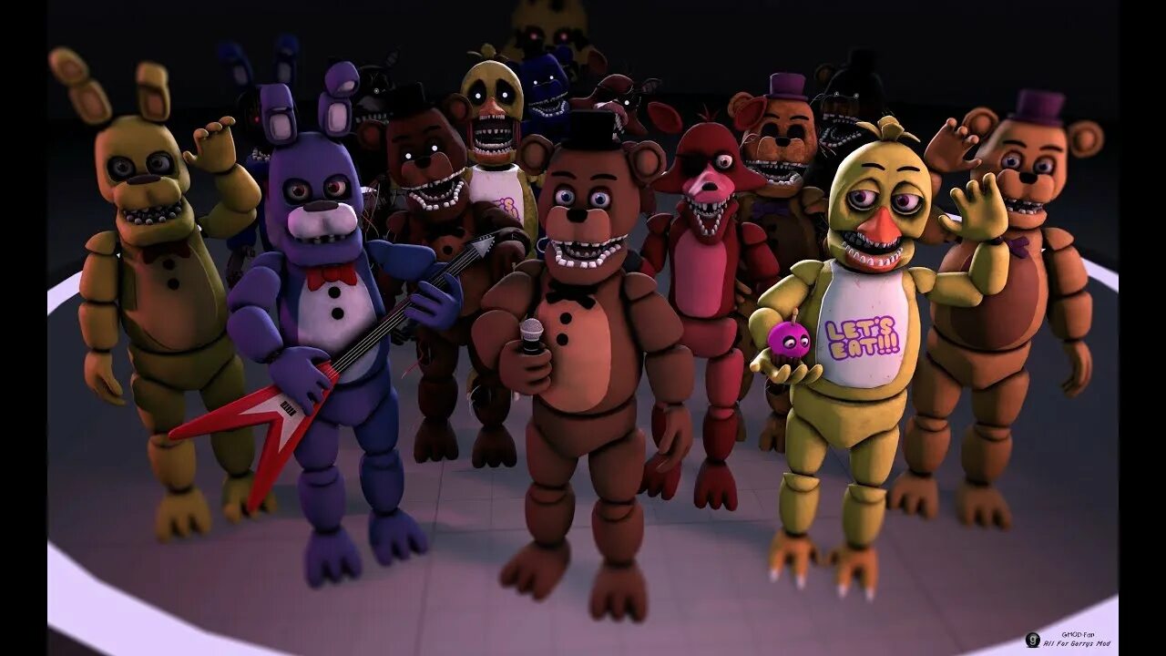 Гаррис мод нпс фнаф. ФНАФ Unwithered Фредди. FNAF Unwithered АНИМАТРОНИКИ. Новый Фредди АНИМАТРОНИК. АНИМАТРОНИКИ Файв Найтс Фредди.