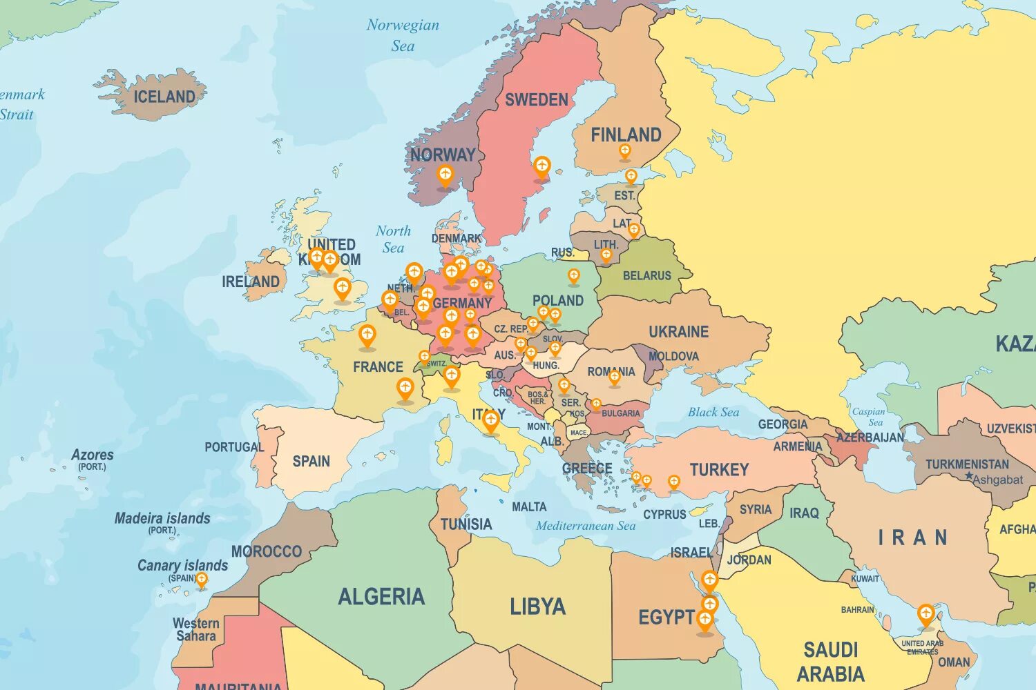 В европе находится само. Острова Европы на карте. Карта Европы схема. Государства Европы на островах. Где находится остров Европа.