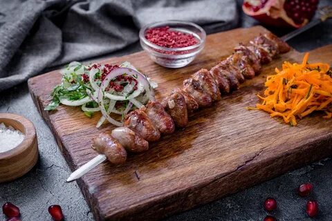 Рецепт шашлыка из куриных сердечек на мангале