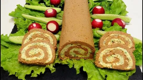 Печеночные рулетики с начинкой рецепт