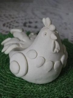 Курица из теста фото