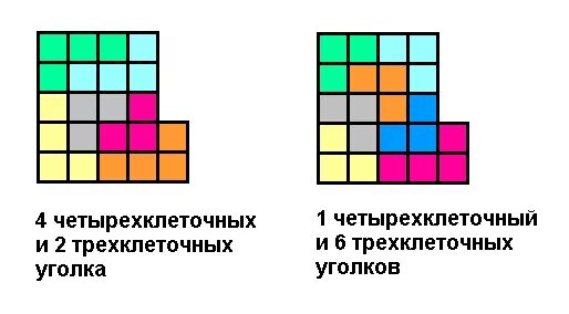 Какое наибольшее число трехклеточных уголков